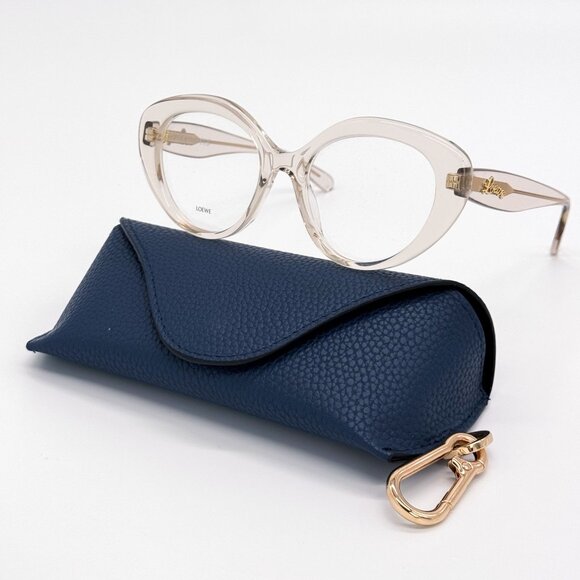 NEW LW50088I 057, CLEAR WOMEN EYEGLASSES LOEWE - Picture 2 of 10